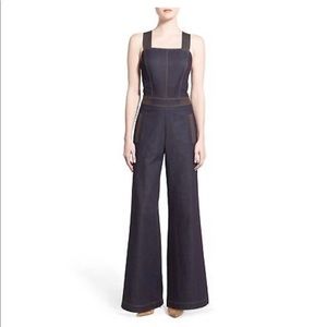 *NWOT* Olivia Palermo x Chelsea28 Denim Jumpsuit
